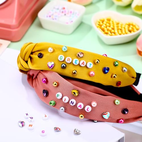 Wavyknot DIY Headband Making Kit - 636 Piece Craft Set for Kids