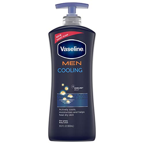 Vaseline Men Healing Moisture Cooling Body Lotion - 6.77 Fl Oz (Pack of 3)