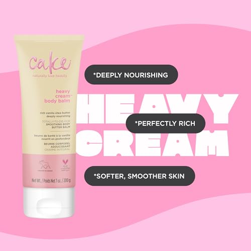 Cake Beauty Vegan Body Lotion for Dry Skin - Oat Milk, Shea Butter & Aloe Vera | Skin Moisturizer