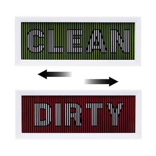 Peleg Design DishDash Clean Dirty Dishwasher Magnet - Farmhouse Style