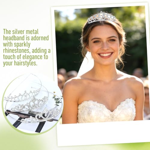 Lawie 10 Pack Rhinestone Tiaras for Women - Sparkling Crowns