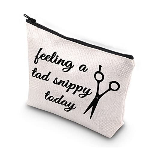 Feeling a Tad Snippy Today Hairdresser Gift Cosmetology Apron | WCGXKO