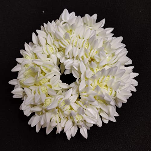 Artificial Hair Gajra Bands Set for Weddings & Festivals - Reusable Indian Bridal Hair Accessories