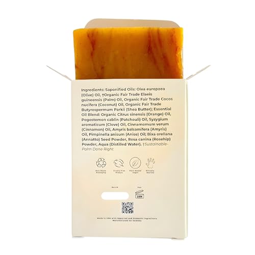 West Indies Rum Runner Natural Bar Soap, Homōko triple pack – Plant-Based Cold Process Body Soap