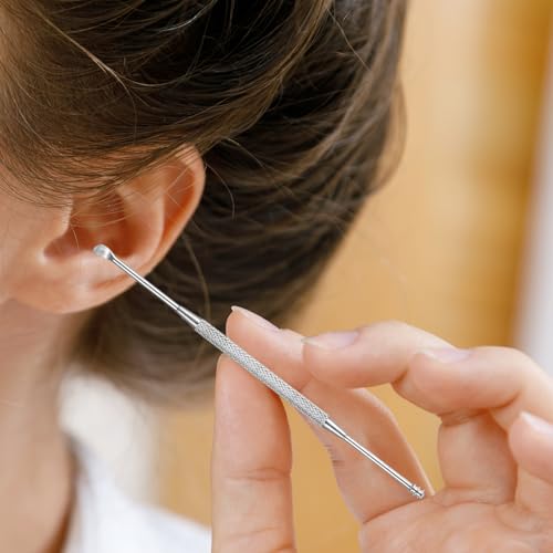 Stainless Steel Ear Cleaner Set - 2 Pack Earwax Remover Tools