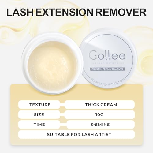 Professional Eyelash Extension Remover Gel - Fast Dissolving, Gentle Formula for Lash Artists