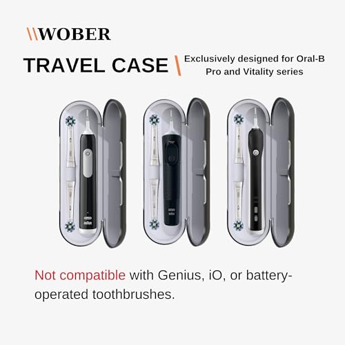 Hard Travel Case for Oral-B Pro Series Electric Toothbrush - Black