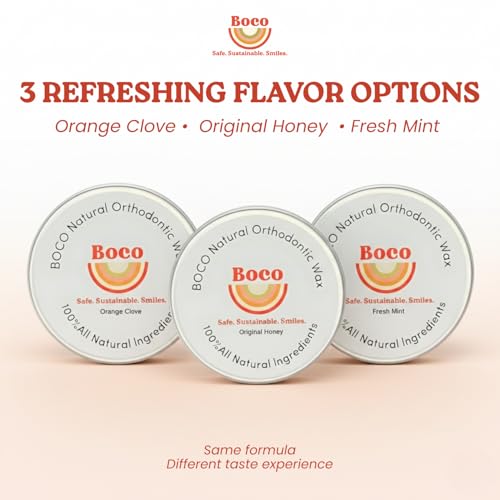 Orthodontic Wax for Braces - Natural & Organic Pre-Cut Pieces