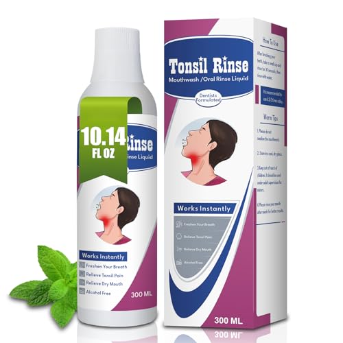Tonsil Stone Remover Mouthwash - Alcohol-Free Oral Rinse, 300ml