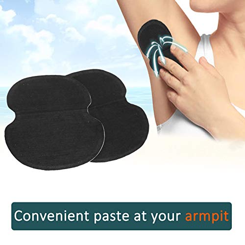 60pcs Underarm Sweat Pads - Non-Woven Fabric for Strong Adhesion
