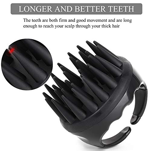 BTYMS Silicone Scalp Scrubber Shampoo Brush for Hair Growth