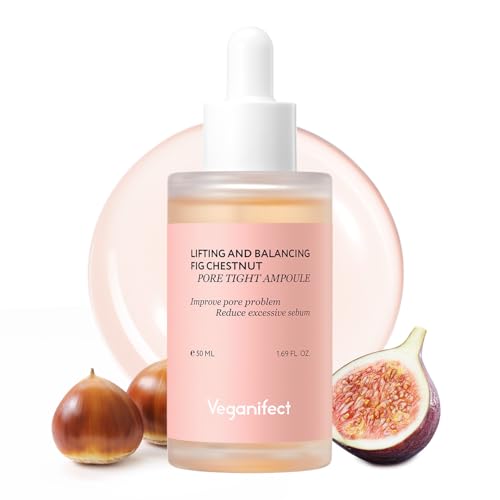 VEGANIFECT Pore Refining Ampoule with Fig & Chestnut Niacinamide – 8 Plant Extracts