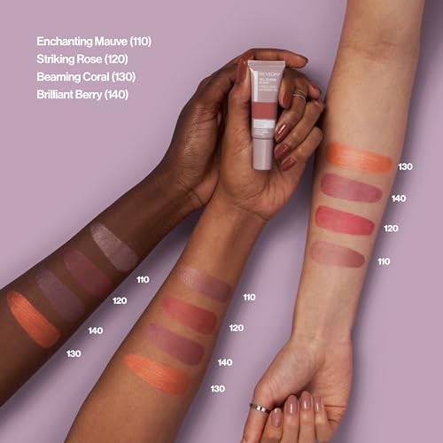 Revlon Illuminance Gel Serum Blush - 110 Enchanting Mauve, Hydrating