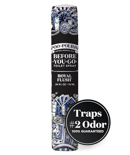 Poo-Pourri Before-You-Go Toilet Spray, Eucalyptus & Spearmint - Travel Size 10 mL