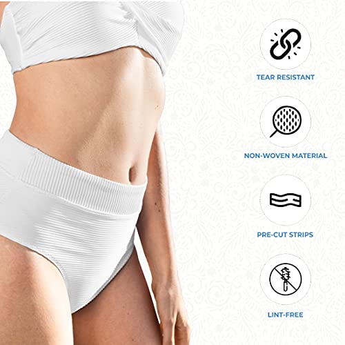 ForPro 100ct Non-Woven Epilating Strips for Hair Removal, 3"x9"