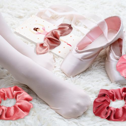 24-Piece Ballerina Party Favors Set with Hair Scrunchies and Thank You Cards