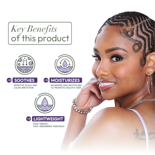 ORS Olive Oil Braidzone Scalp Oil with Lavender & Biotin - Pack of 3