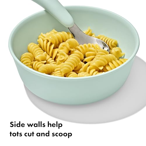 OXO Tot Stackable Bowl Set - 3 Pack for Kids Feeding