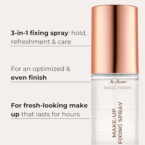 M. Asam Magic Finish Makeup Fixing Spray, Vitamin B3 Hydrating Mist, 1.69 Oz