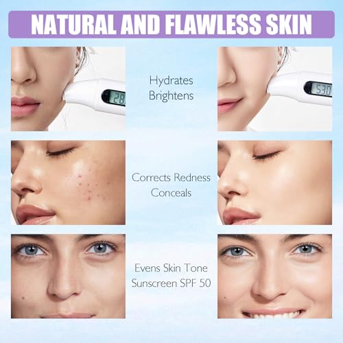 Gravel Dew 2-Pack 3-in-1 SPF 50 Face Primer with Sunscreen & Color Correction