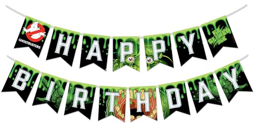 Ghostbusters Birthday Banner - Officially Licensed Party Decoration