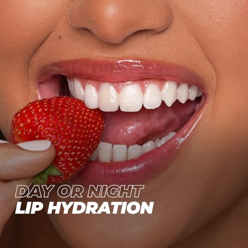Vitamasques Strawberry Lip Butter Balm - Hydrating Peptide Treatment