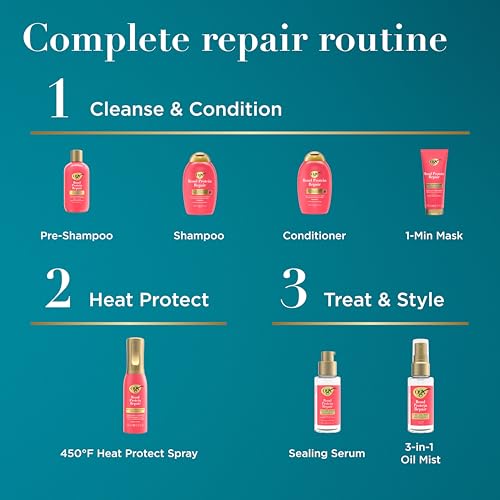 OGX Repair & Protect Bond Protein 3-in-1 Hair Oil Mist, 1.7 oz