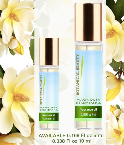 Magnolia Champaka Fragrance Oil Roll-On | Long-Lasting Luxury Scent 5 ml