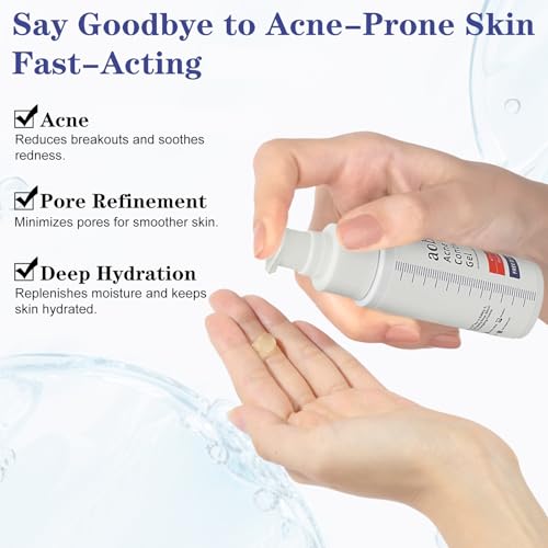 SINPIN 2% Salicylic Acid Acne Control Gel for Face & Body, 1.7 fl oz