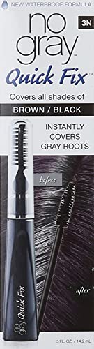 No Gray Quick Fix Brown/Black Root Cover-Up Wand - 0.5 oz