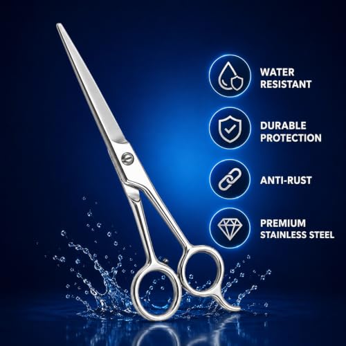 UM Supplies 7.5-Inch Professional Stainless Steel Barber Hair Shears
