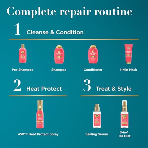OGX Repair & Protect Bond Protein Pre-Shampoo Treatment, 8.4 fl oz