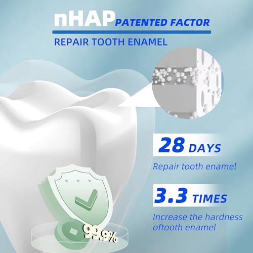 Hydroxyapatite Toothpaste, Enamel Protection & Sensitivity Relief - 3-Pack