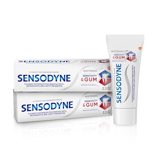 Sensodyne Sensitivity & Gum Whitening Toothpaste - 2.3 oz Pack of 2