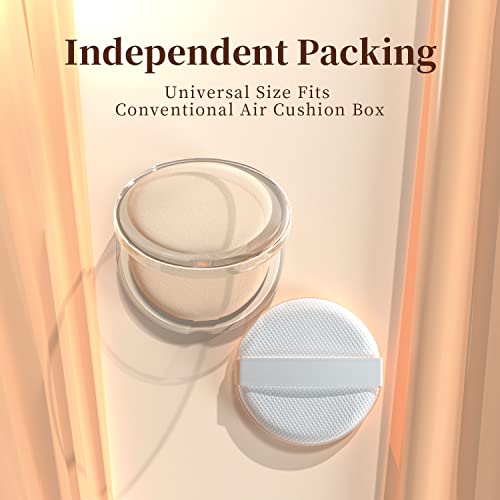MOHOPE 8Pcs Latex-Free Makeup Sponges with Portable Box for Foundation & Powder