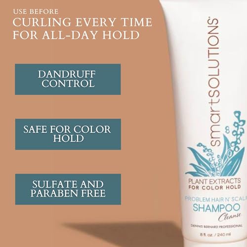 SMART SOLUTIONS Dandruff Shampoo with Jojoba & Avocado Oil, 8oz