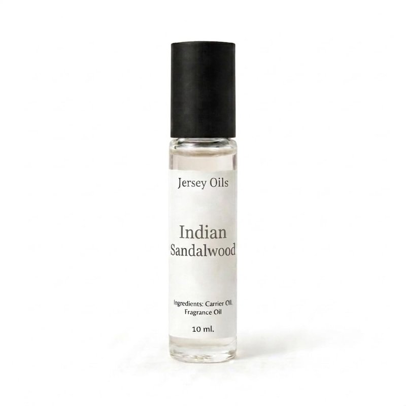Indian Sandalwood Perfume Oil - Premium Grade Fragrance | 10ml Roll-On Bottle