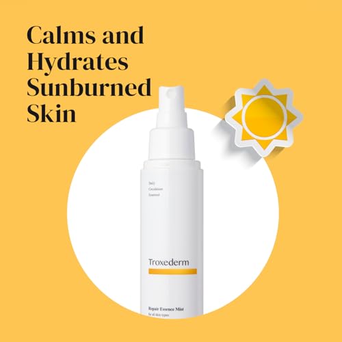 TROXEDERM Repair Essence Toner Mist 3.38 Fl.oz Korean Hydrating Facial Spray with Niacinamide & Centella Asiatica