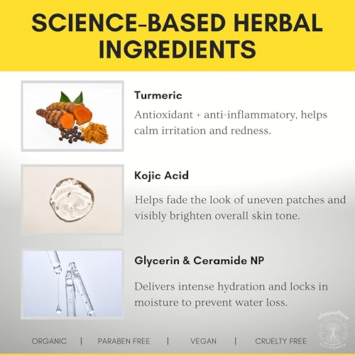 Doppeltree Turmeric & Kojic Acid Cleansing Pads for Brightening