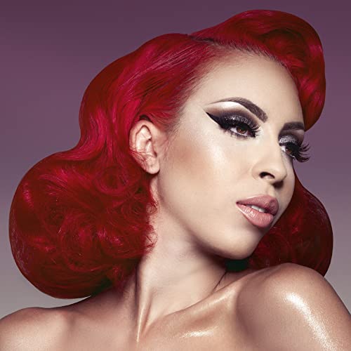 Manic Panic Rock N Roll Red Semi-Permanent Hair Color - 4oz Vegan Dye