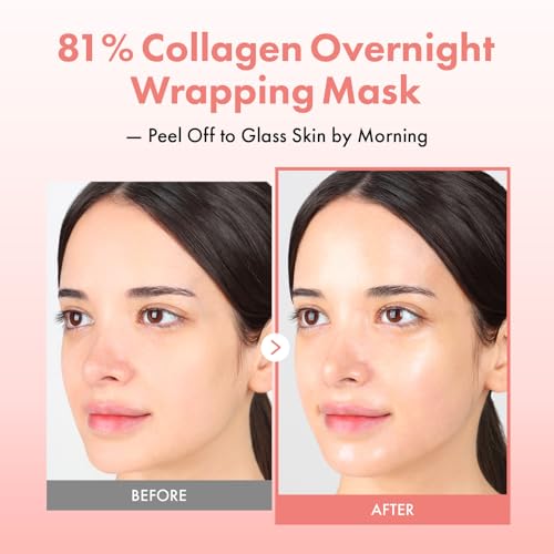 TOSOWOONG Collagen Overnight Wrapping Mask for Skin Firming & Hydration