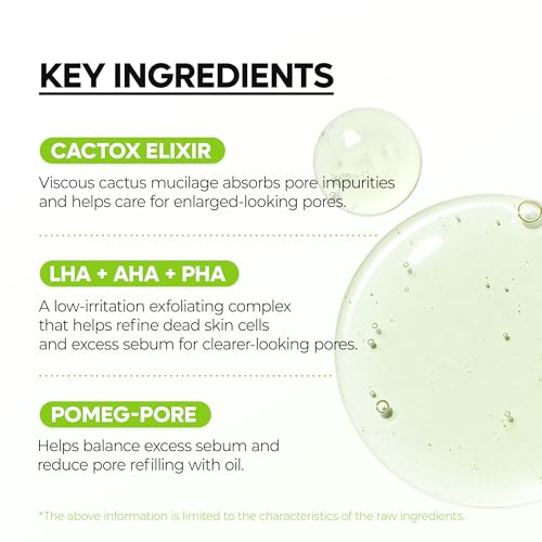 Dr.Melaxin Cactox Gel Cleanser - Hydrating Foam for Pore Relief, 120ml