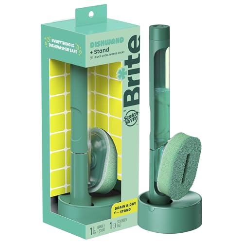 Scotch-Brite Brite Fillable Dishwand with Soap Dispenser