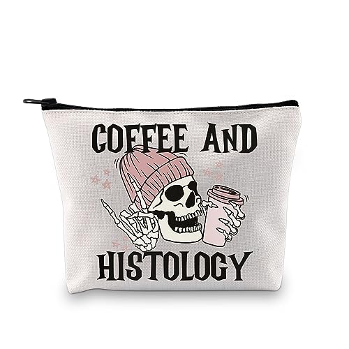 Histology Technician Canvas Zipper Pouch - Makeup & Cosmetic Travel Bag