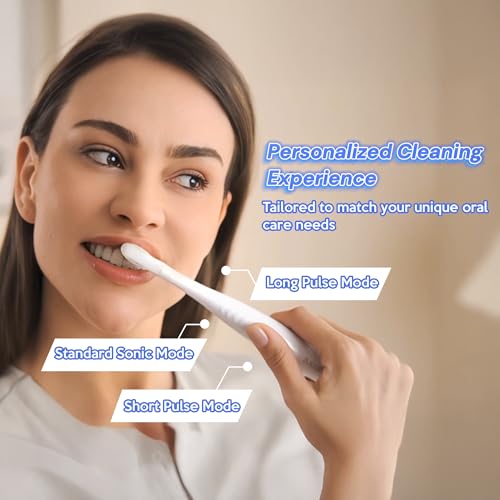 iMusthav Sonic Portable Electric Toothbrush - Crystal White Whitening Set