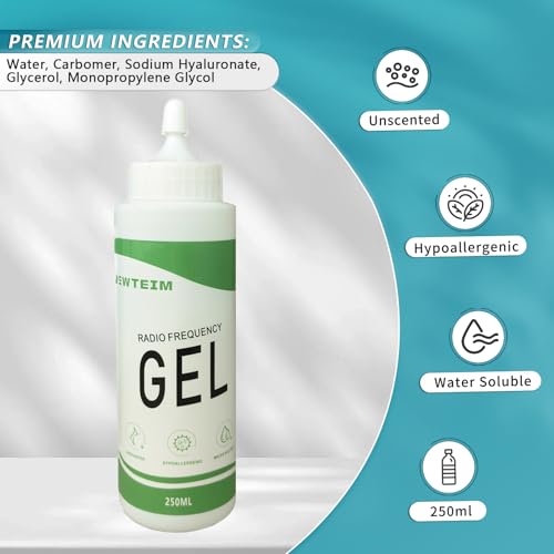 Hydrating Microcurrent Conductive Gel for Facial & Body Care - Pack of 2