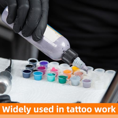 300 Tattoo Ink Caps - Small, Medium & Large Cups for Artists