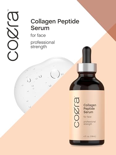 Coera Collagen Peptides Serum for Face 4 fl oz with Verisol