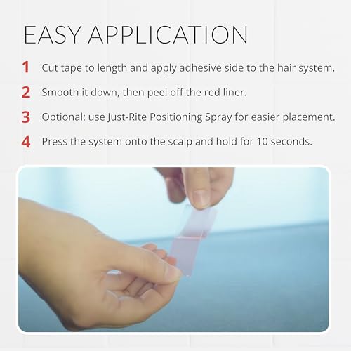 Walker Tape Sensi-Tak Wig Tape Roll 3/4" x 12 Yards - Clear Double-Sided Adhesive for Lace Front Wigs