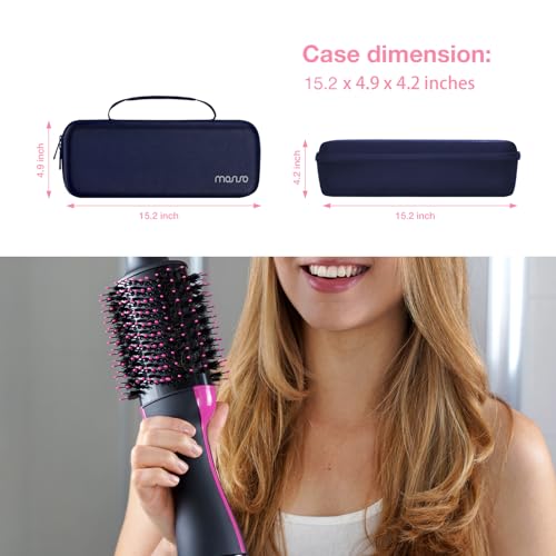 MOSISO Hard Case for Revlon One-Step Hair Dryer Brush - Navy Blue